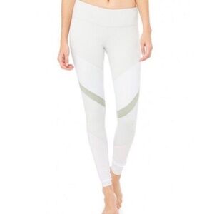 ALO Yoga Sheila leggings, sea mist, Size XS